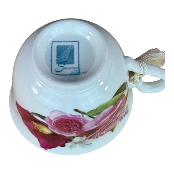 Summer River Floral Teacup & Saucer Gift Set with Box - Picture 9 of 12
